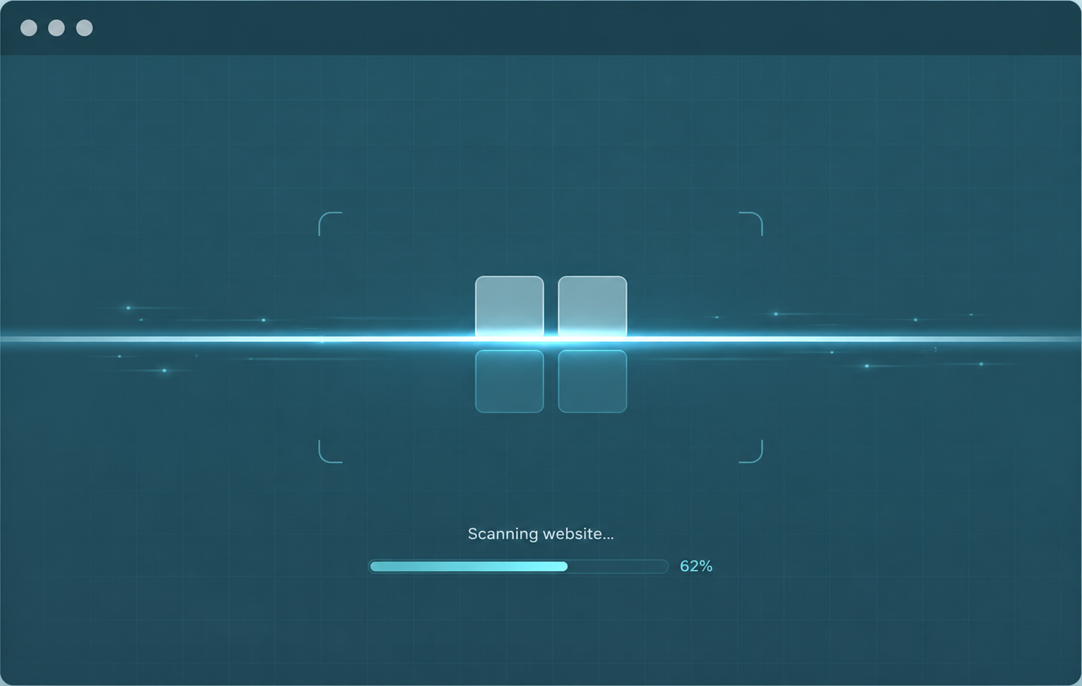 Website scanning preview